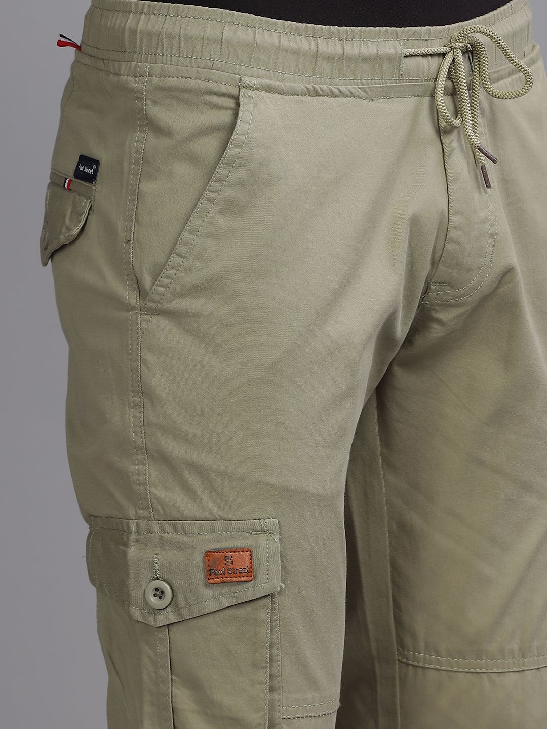 Twill Green Cargo Pant