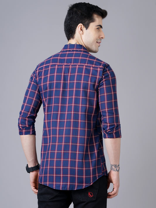 Togo Blue Checks Shirt