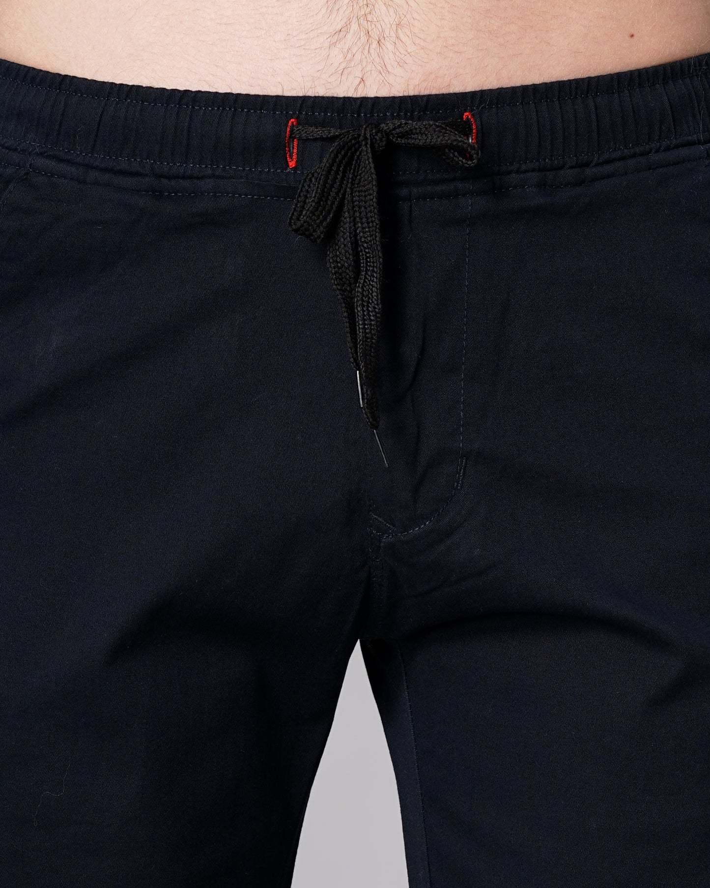 Solid Navy Cargo Short
