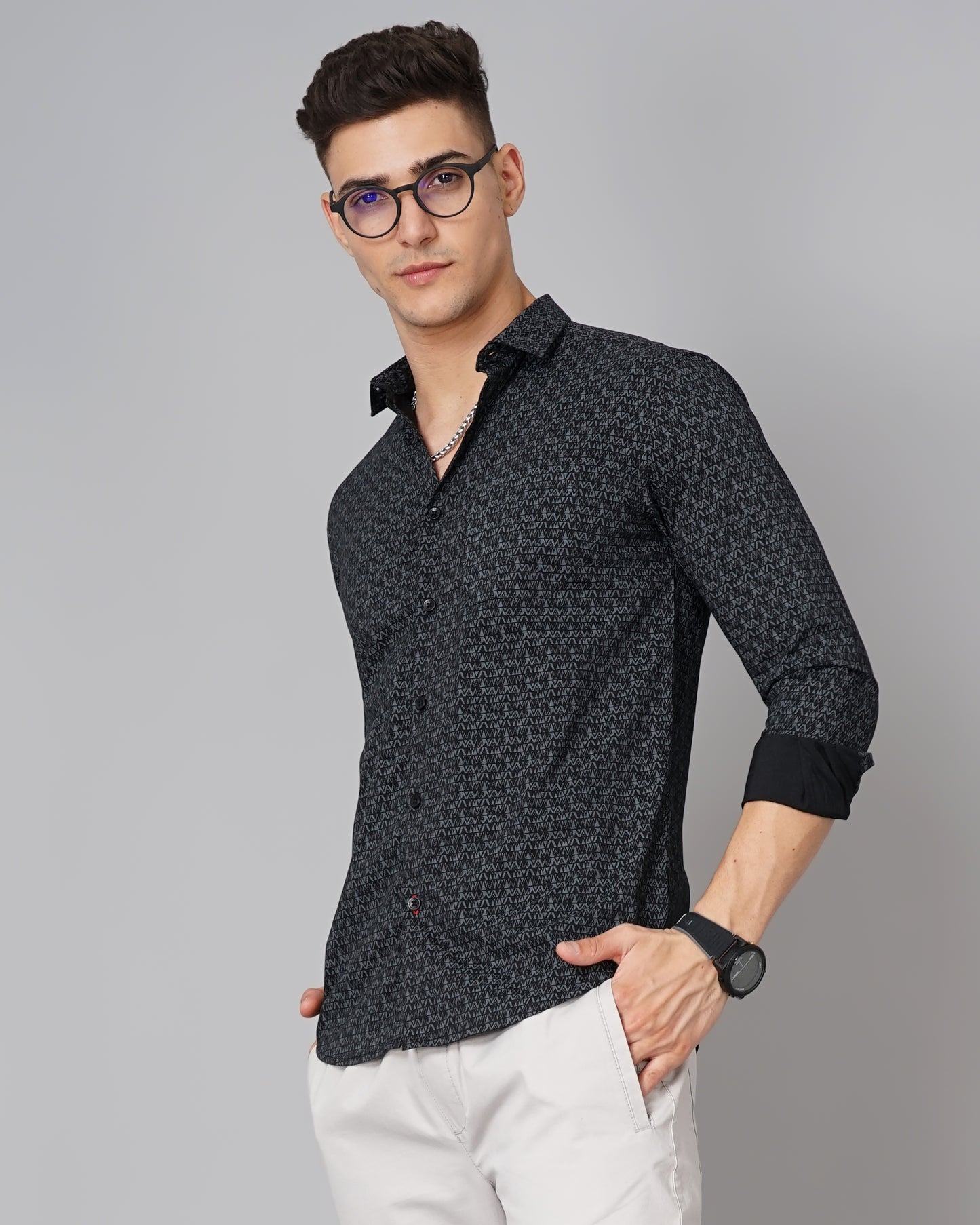Ripple Black Shirt