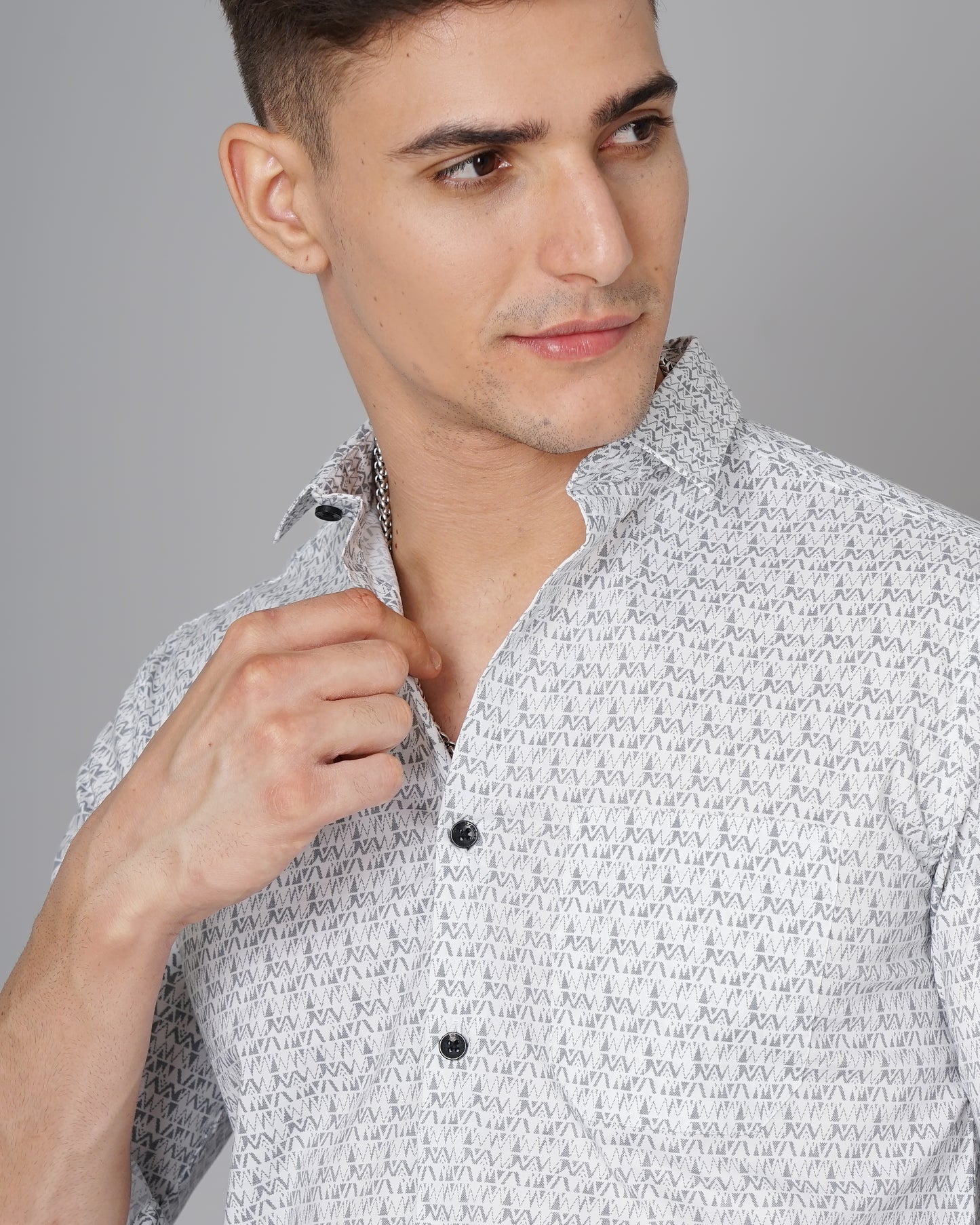 Ripple White Shirt