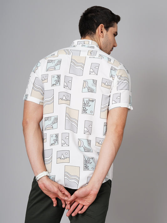 Coast White Grey Shirt