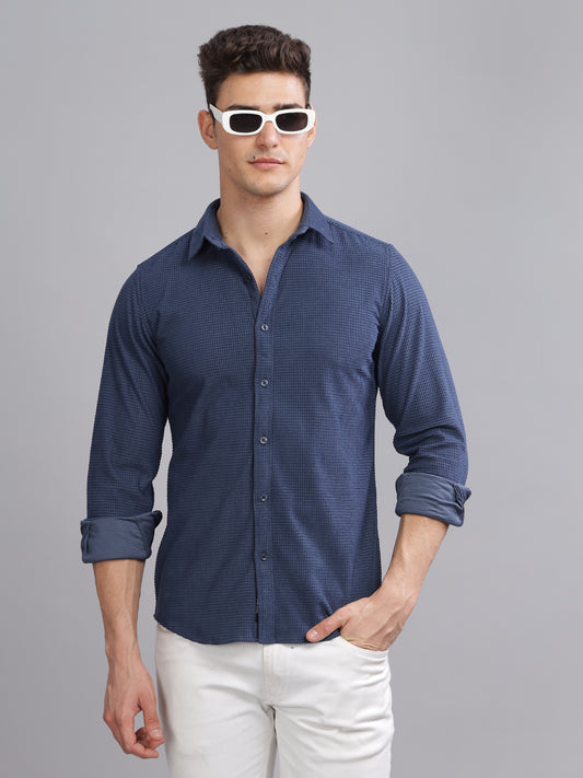 Broken Blue Cord Shirt