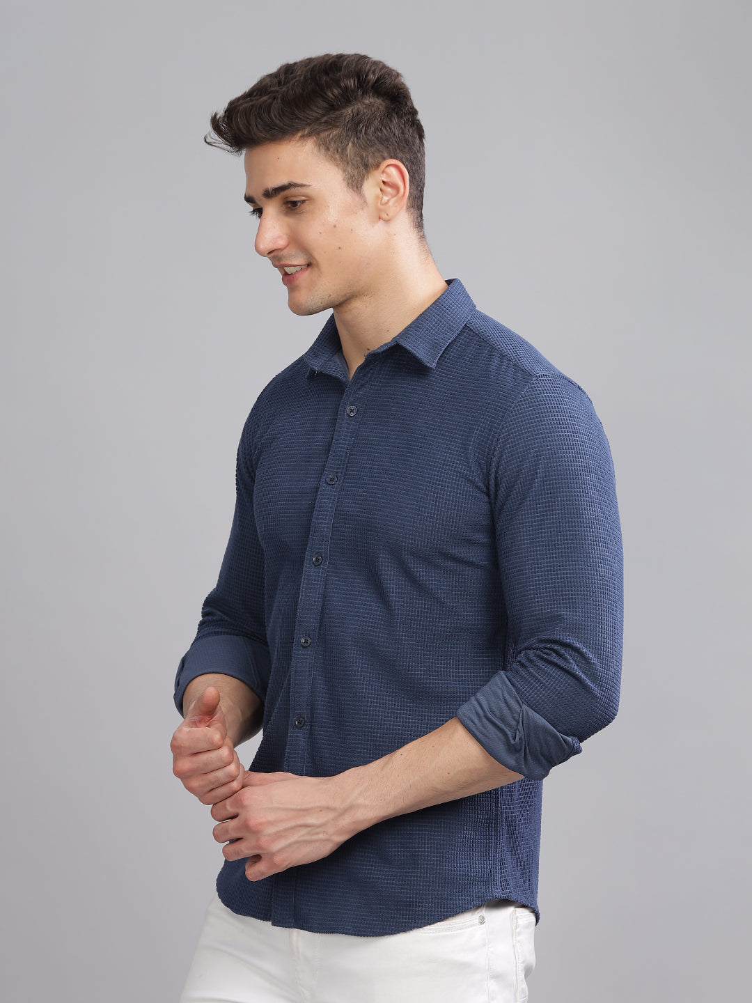 Broken Blue Cord Shirt