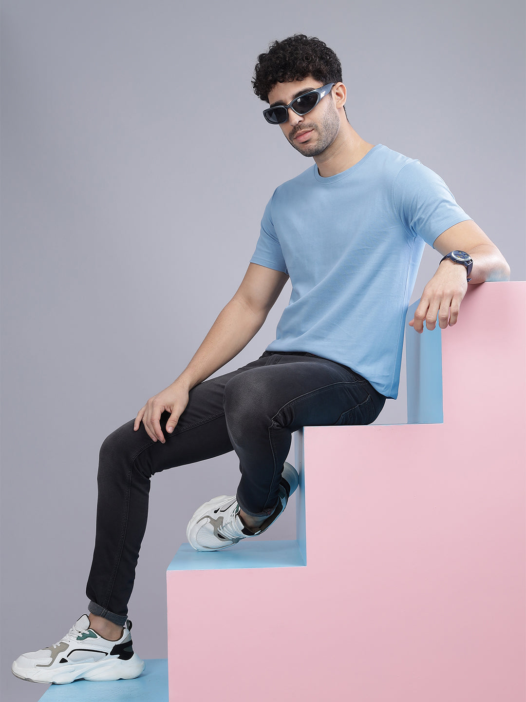Plain Blue T-Shirt
