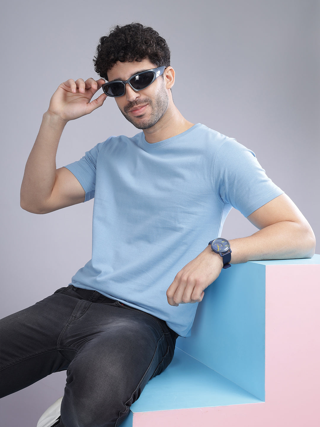 Plain Blue T-Shirt