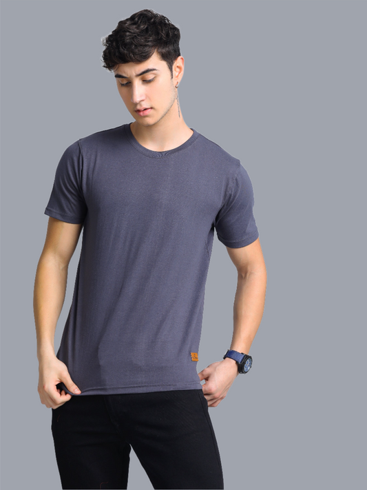 Plain Dark Grey T-Shirt