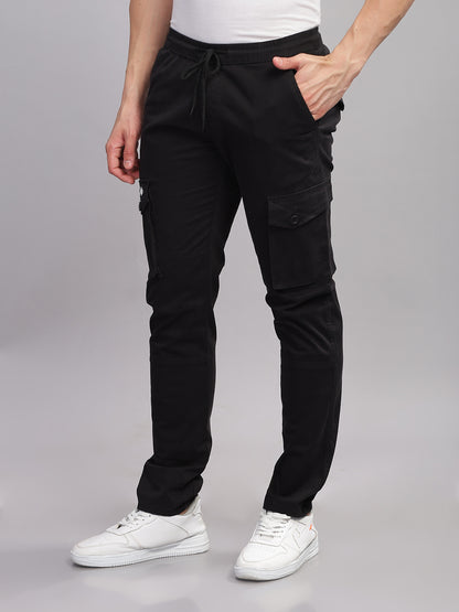 Aslant Black Cargo Pant