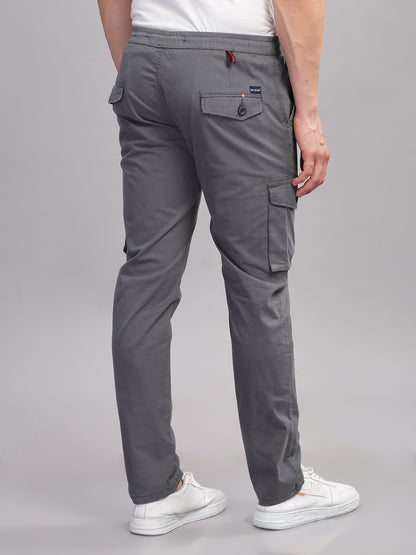 Aslant Dark Grey Cargo Pant