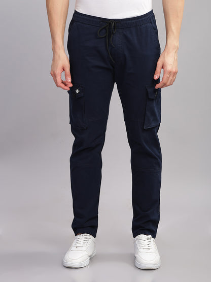 Aslant Navy Cargo Pant