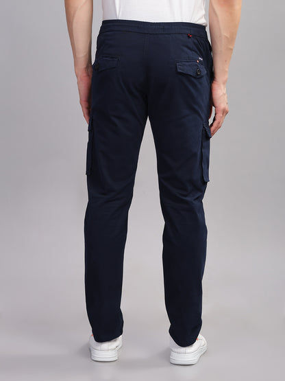 Aslant Navy Cargo Pant