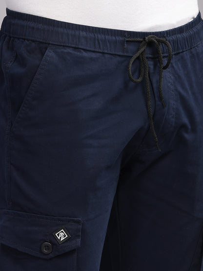 Aslant Navy Cargo Pant