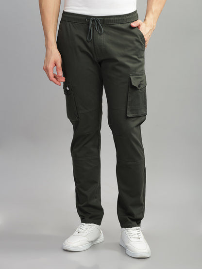 Aslant Olive Cargo Pant