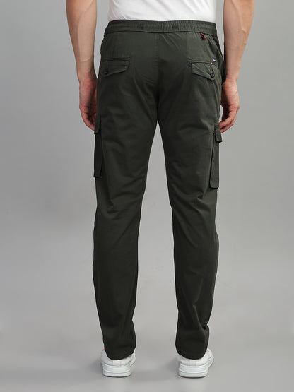 Aslant Olive Cargo Pant