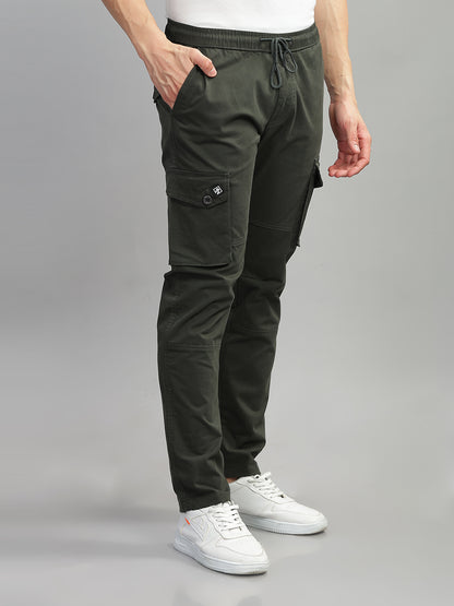 Aslant Olive Cargo Pant