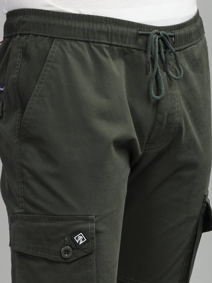 Aslant Olive Cargo Pant