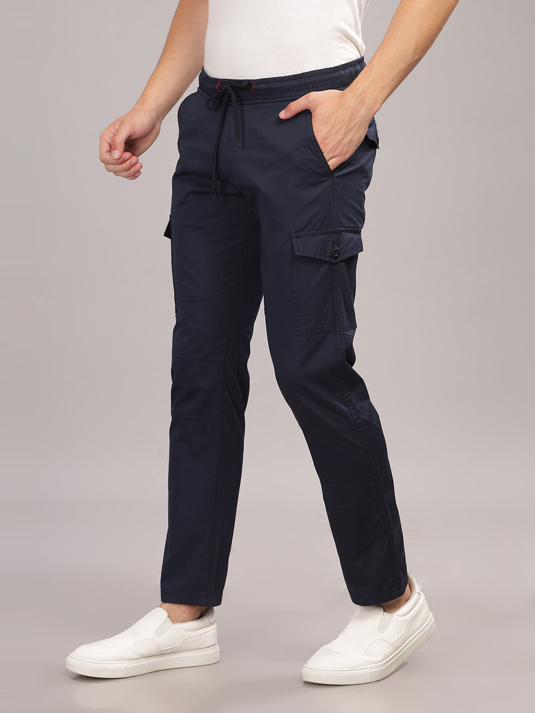 Suave Navy Cargo Pant