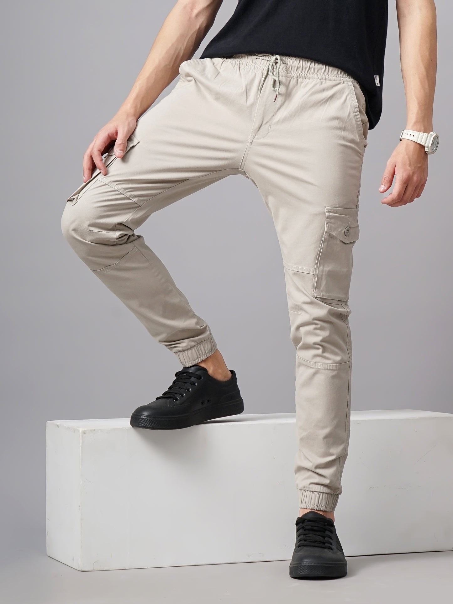 Aslope Beige Cargo Pant