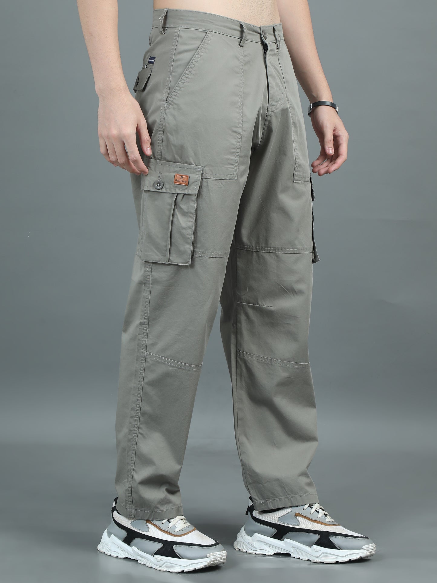 Drift Taupe Baggy Cargo Pant