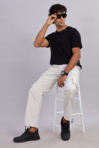 Sway Grey Parachute Cargo Pant