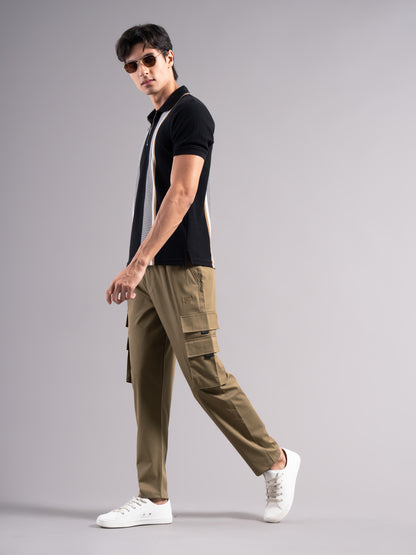 Tairo Brown Cargo Pant
