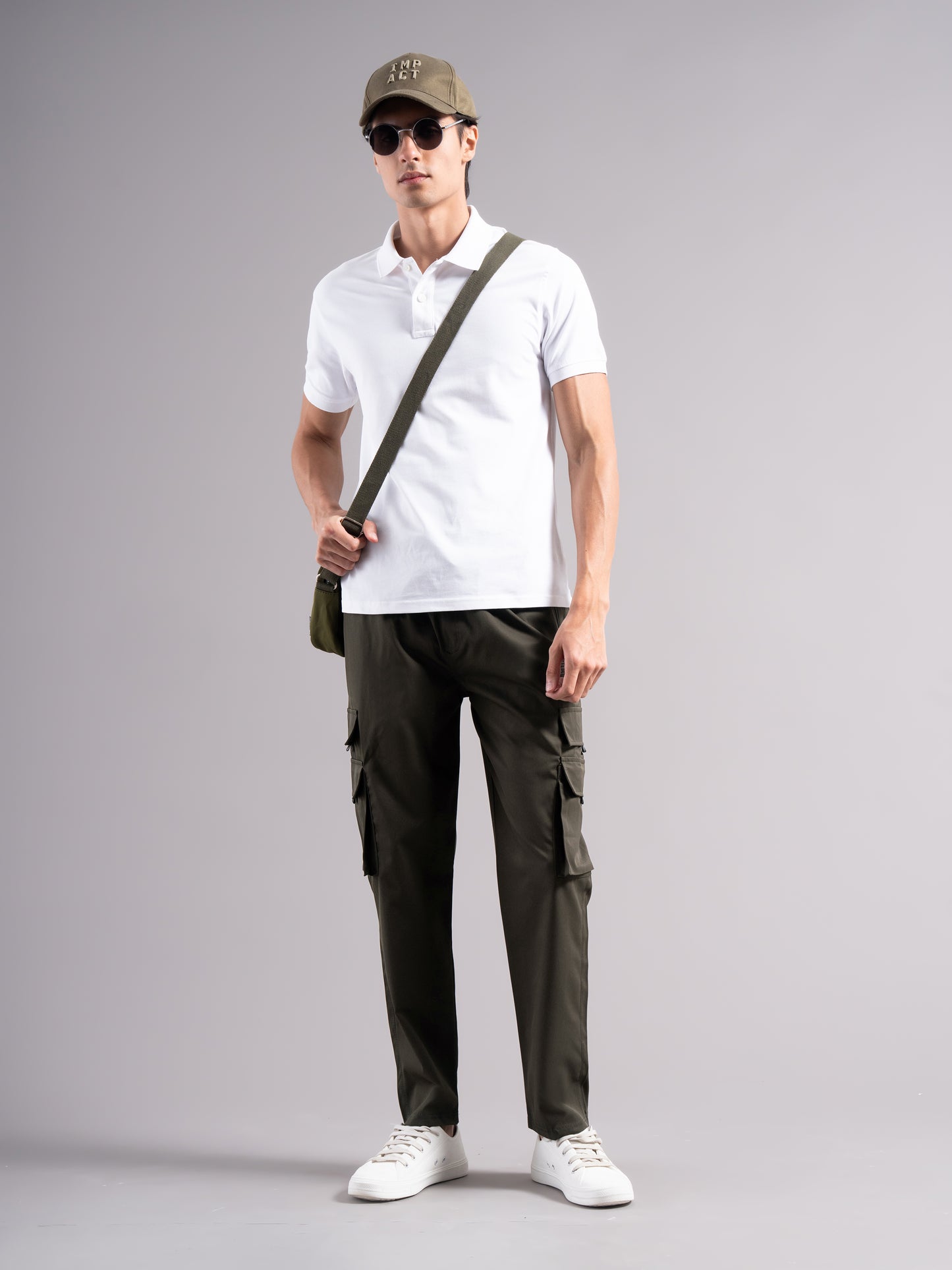 Tairo Olive Cargo Pant