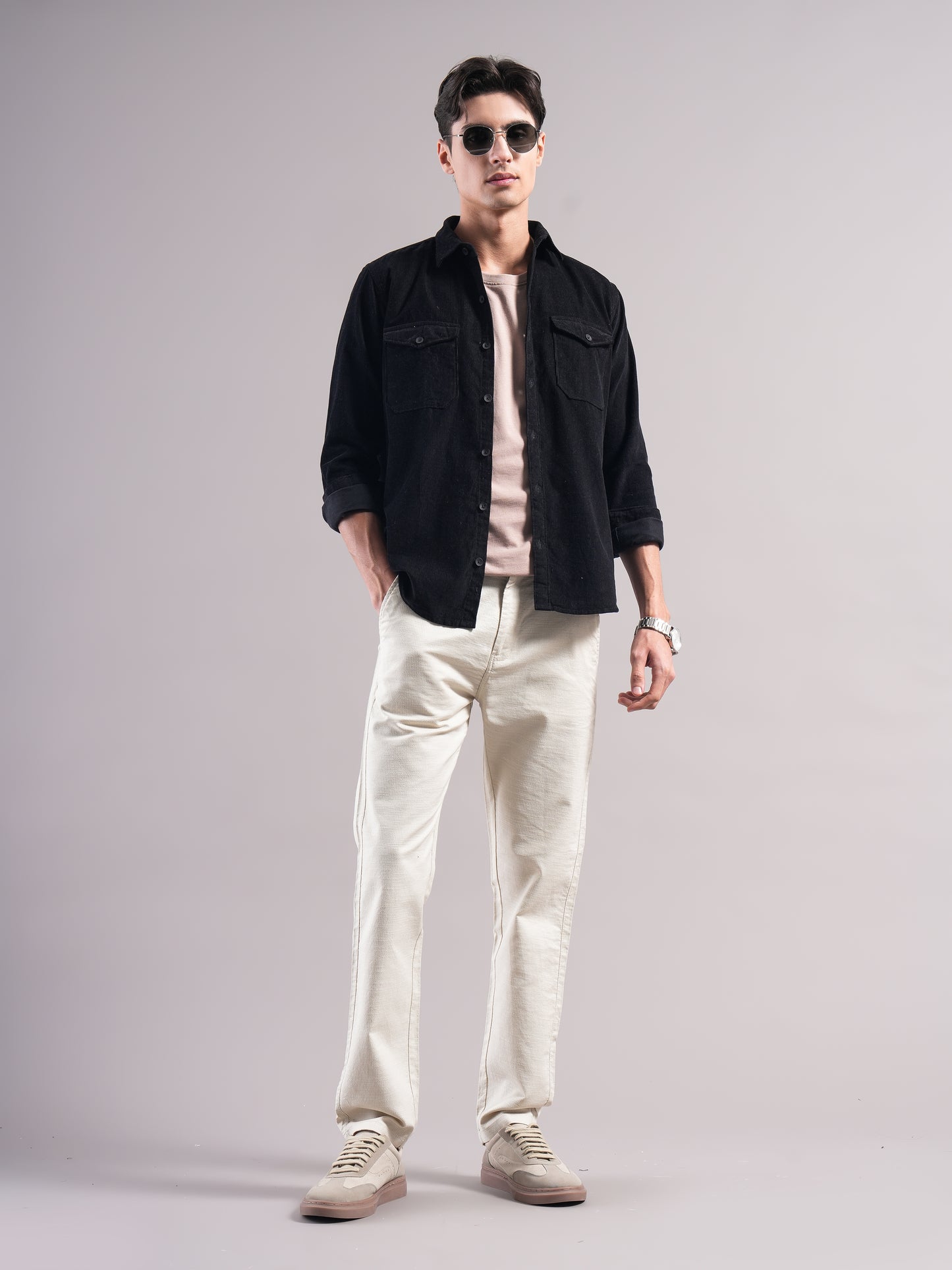Vero Cream Linen Pant