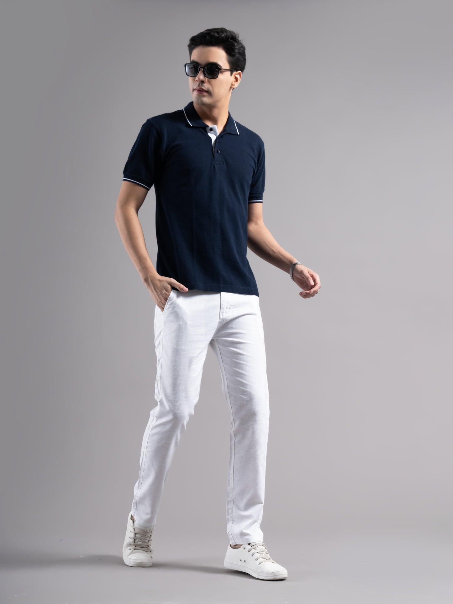 Vero White Linen Pant