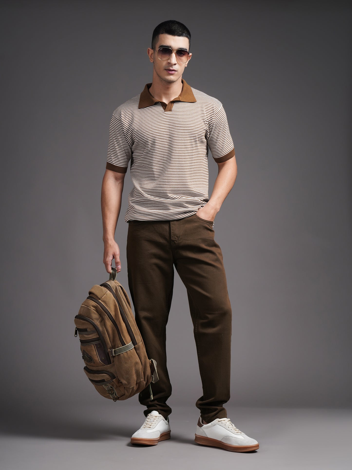 Mavik Brown Drill Pant