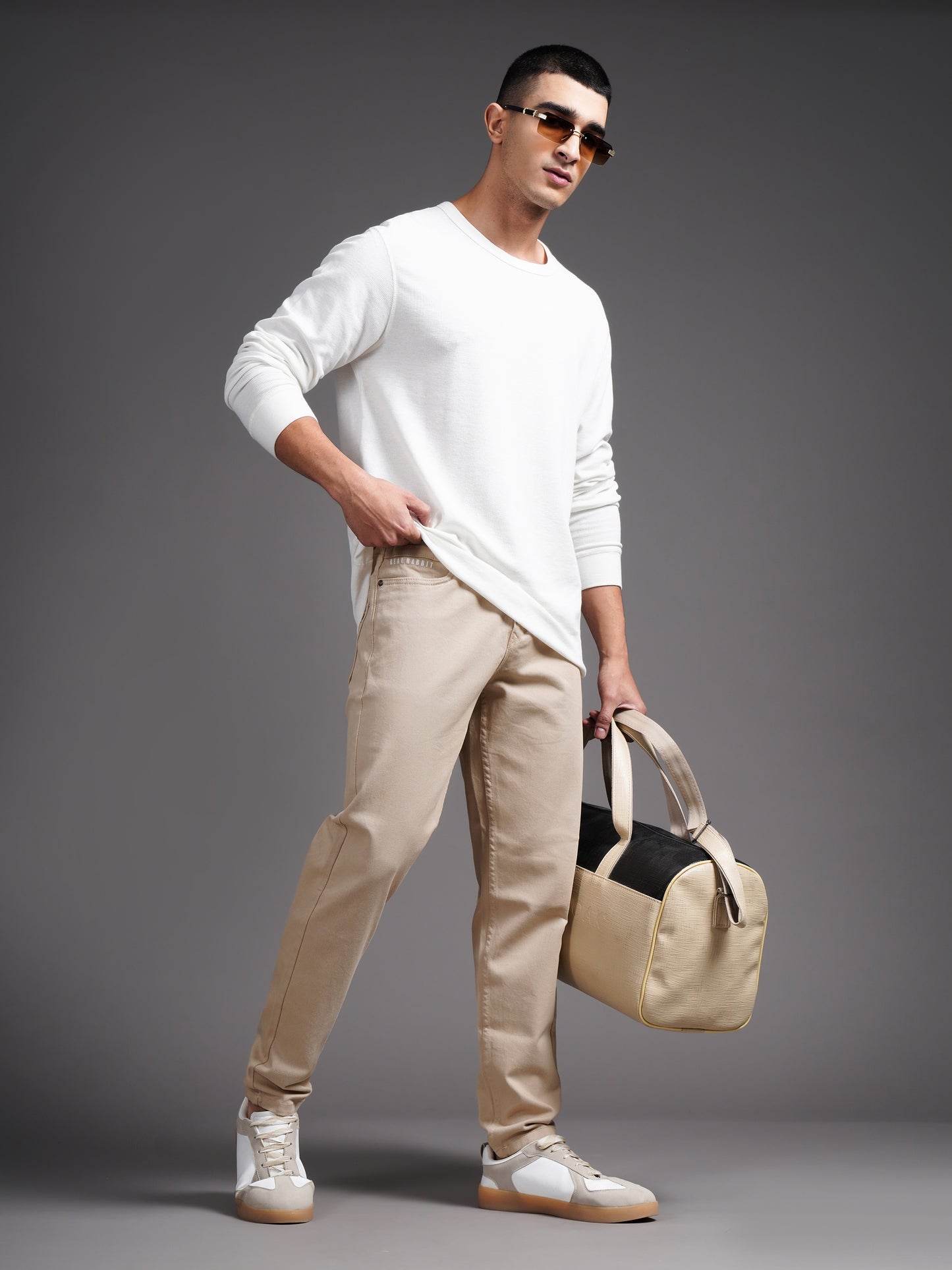 Mavik Cream Drill Pant