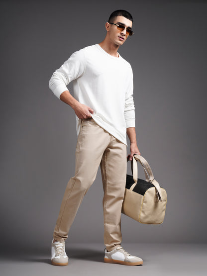 Mavik Cream Drill Pant