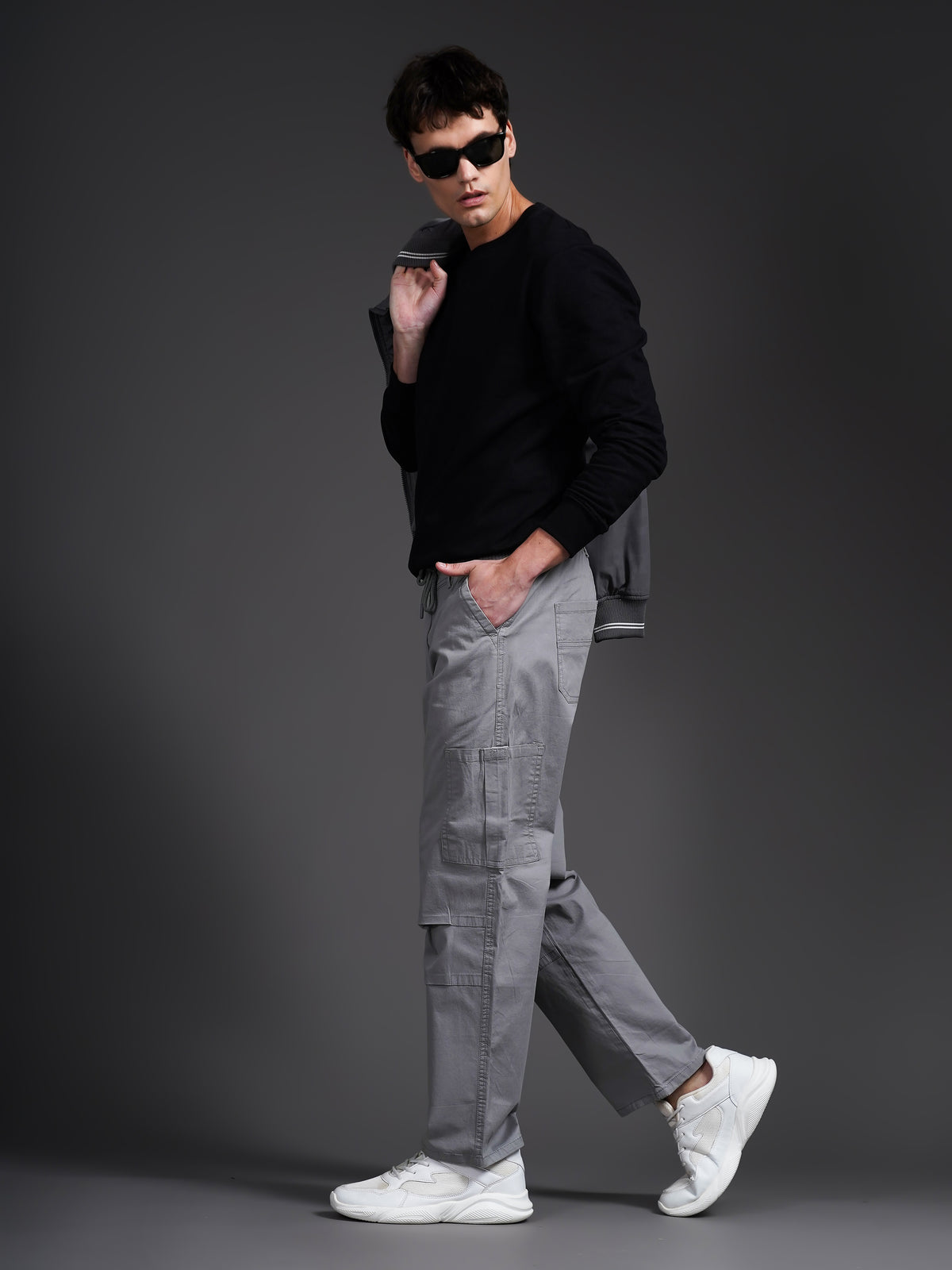Vektor Grey Cargo Pant