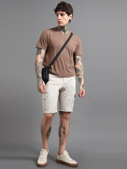 Rove Grey Cargo Shorts