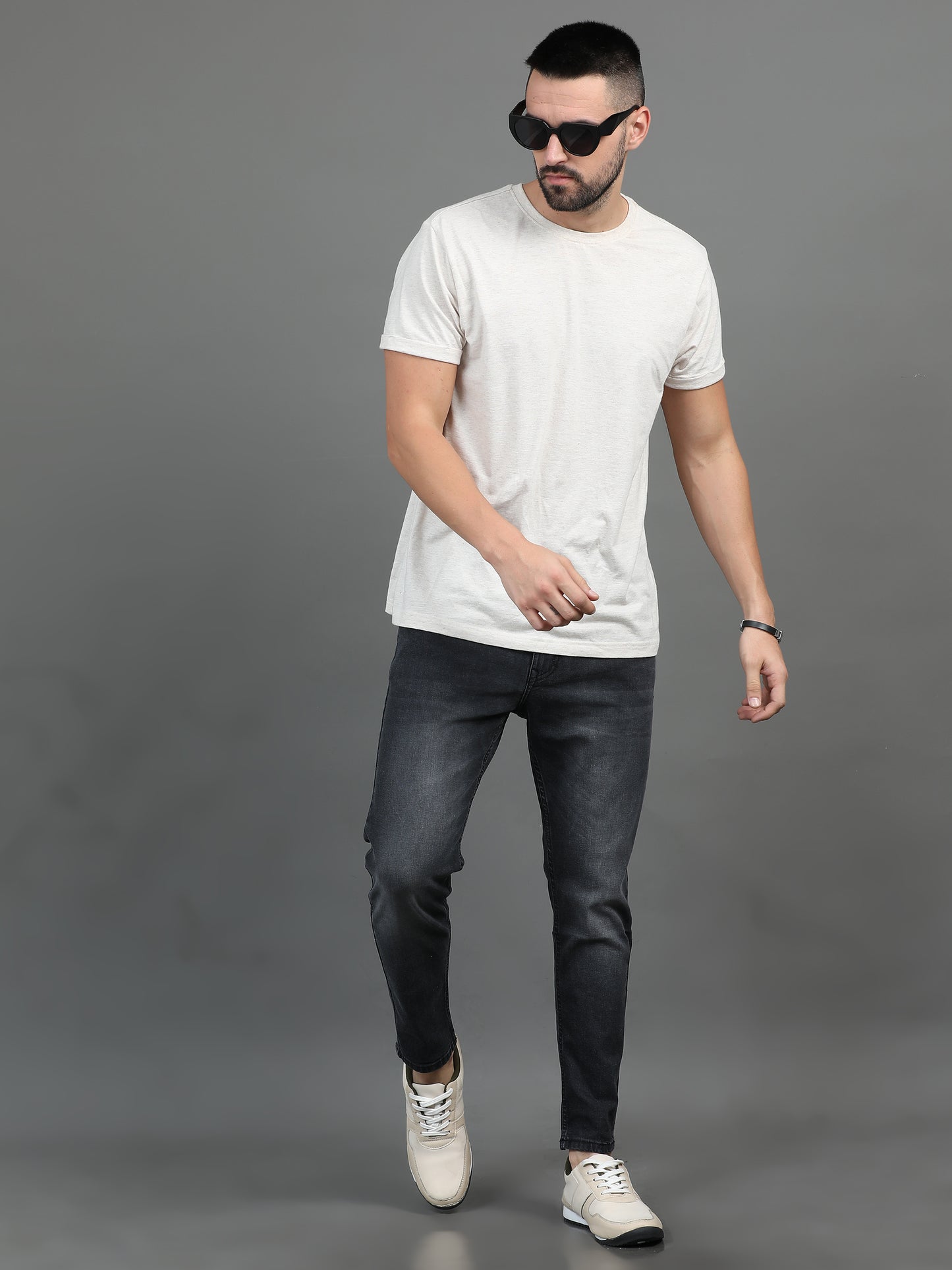 Sleek Charcoal Jeans