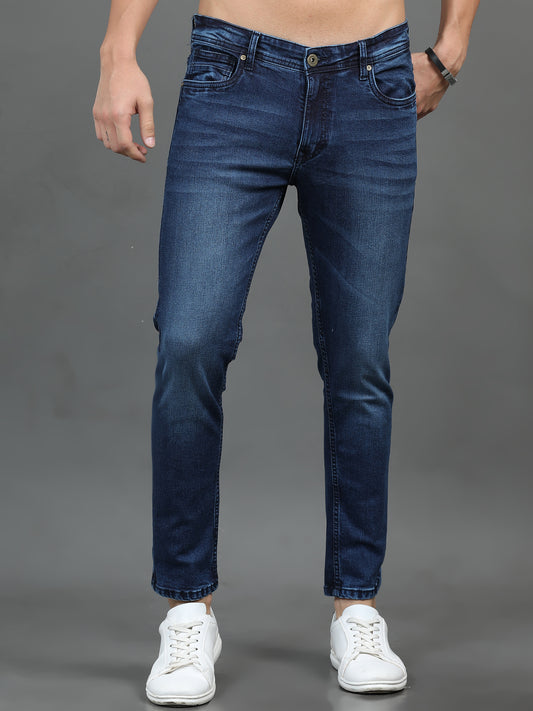 Sleek Mid Blue Jeans