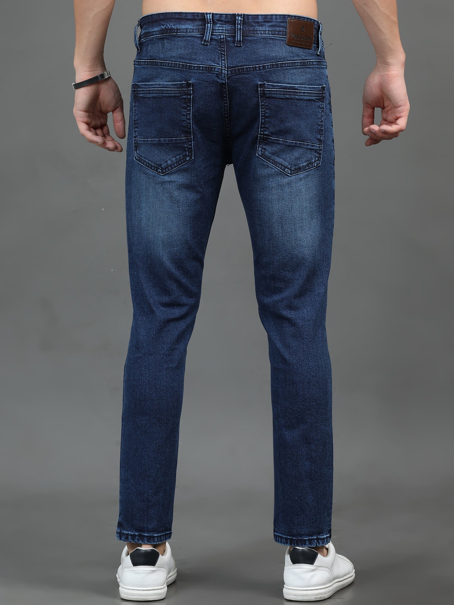 Sleek Mid Blue Jeans