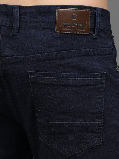 Sleek Raw Blue Jeans