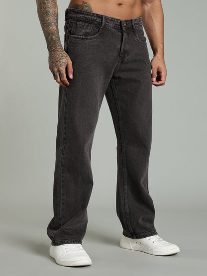 Forge Brown Relaxed Fit Jeans