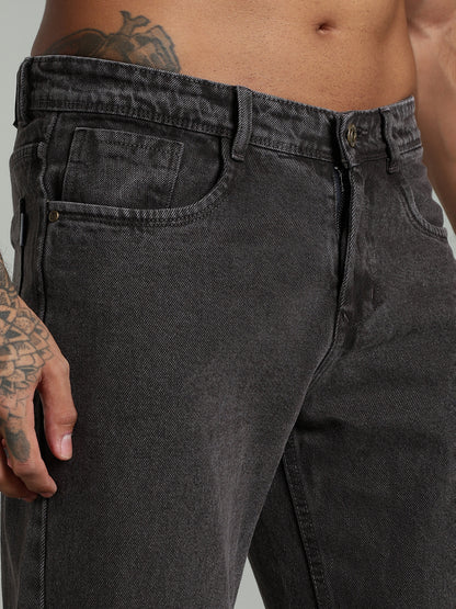 Forge Brown Relaxed Fit Jeans
