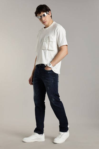 Deep Blue Flint Jeans