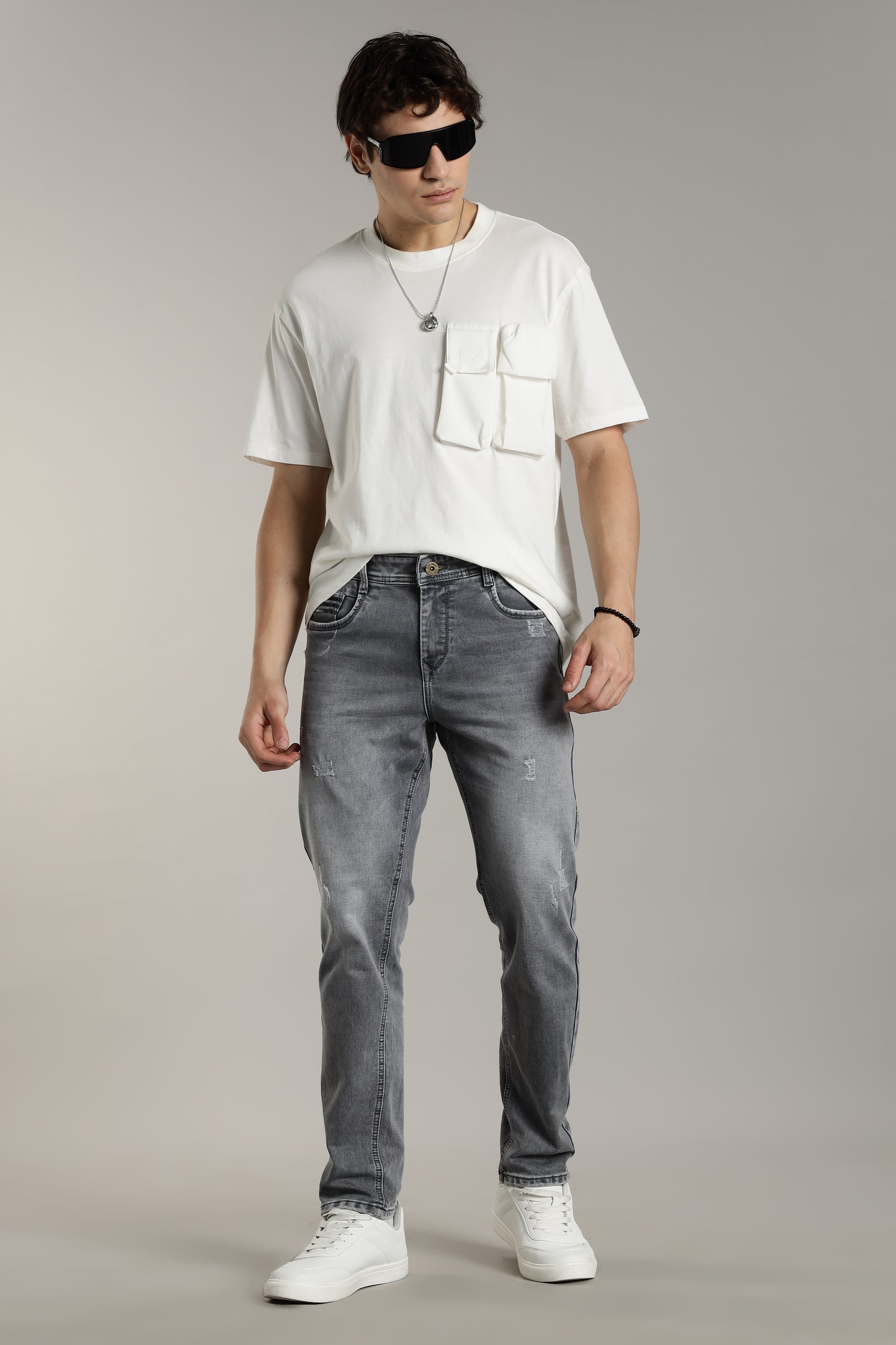 Ash Grey Flint Jeans