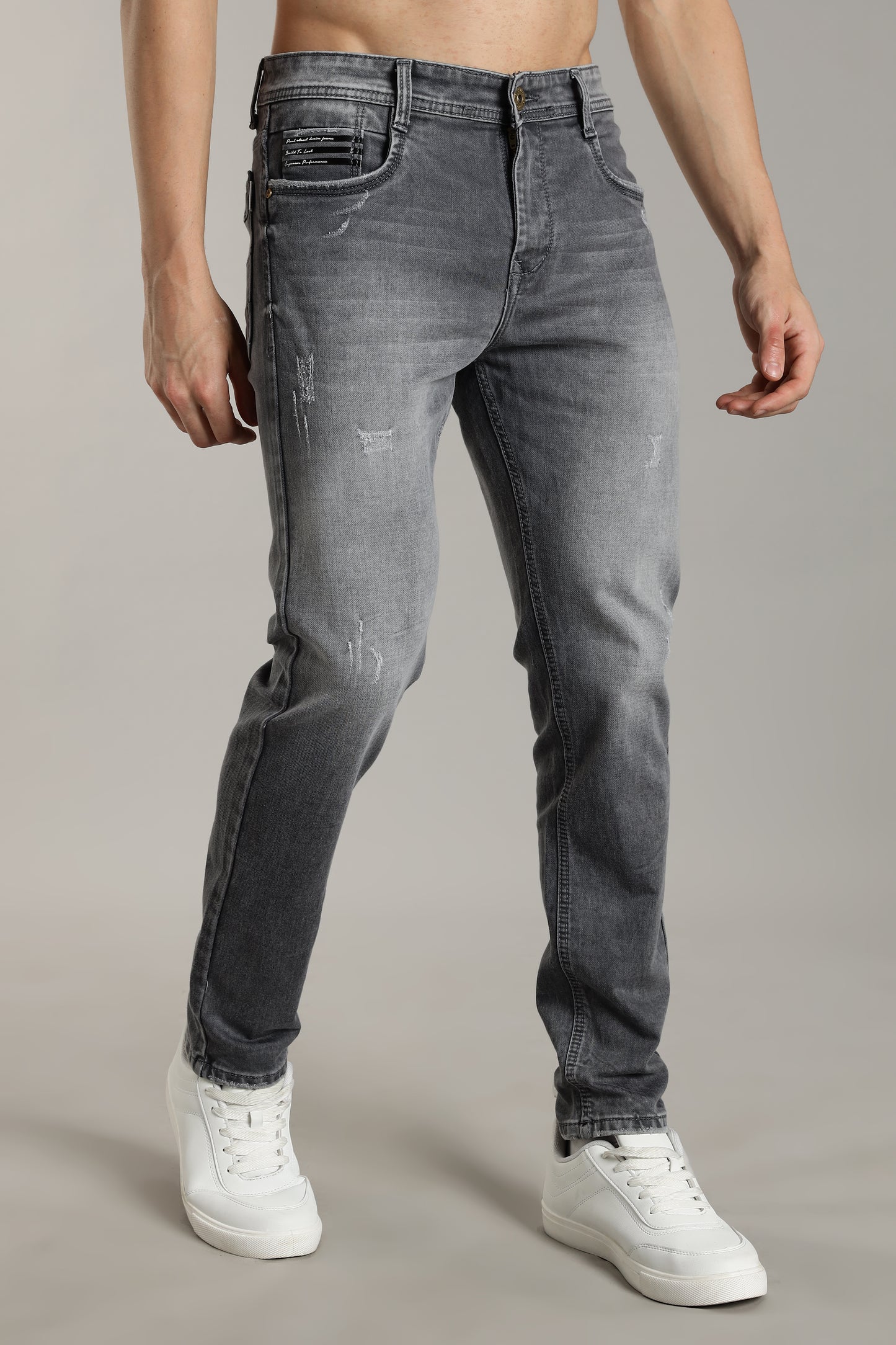 Smoke Grey Flint Jeans
