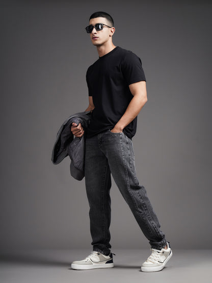 Trace Grey Relax Tapered Jeans