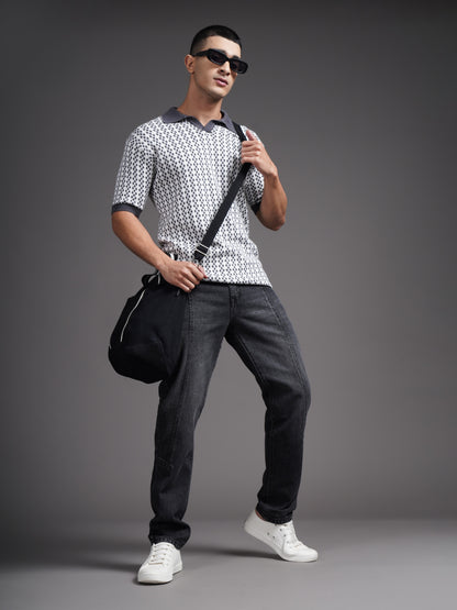 Axis Black Relax Tapered Jeans
