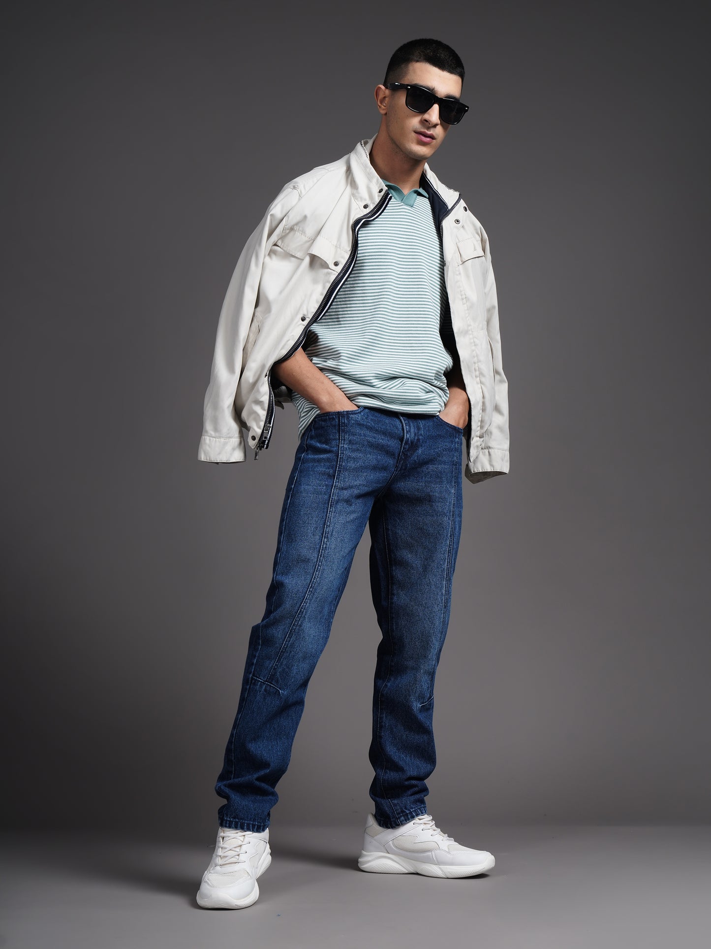 Axis Indigo Relax Tapered Jeans