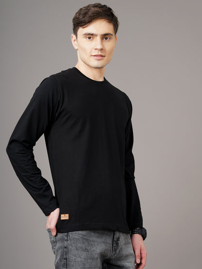 Plain Black Full Sleeve T-Shirt