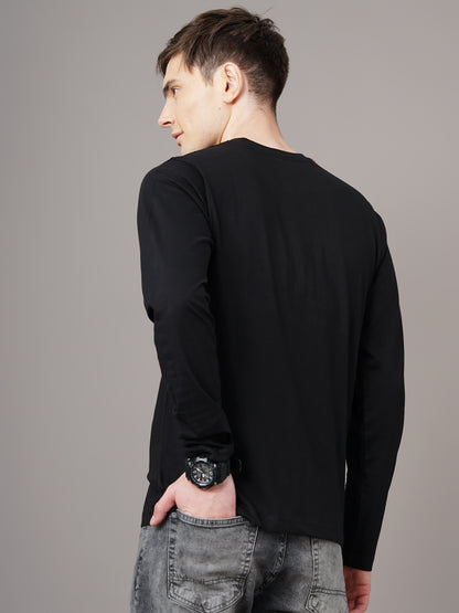 Plain Black Full Sleeve T-Shirt