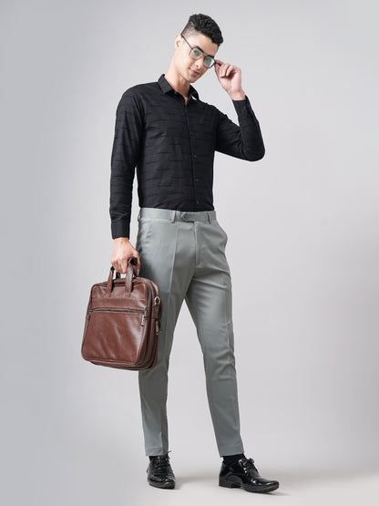 Plain Grey Formal Trouser