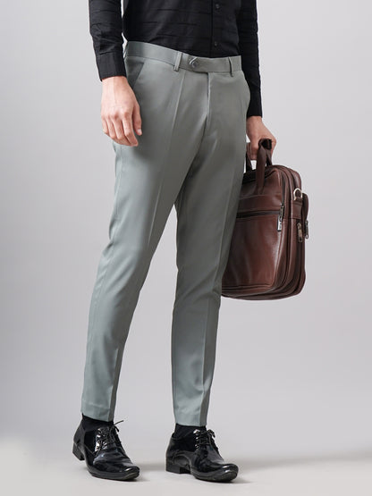 Plain Grey Formal Trouser