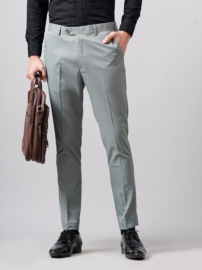 Plain Grey Formal Trouser